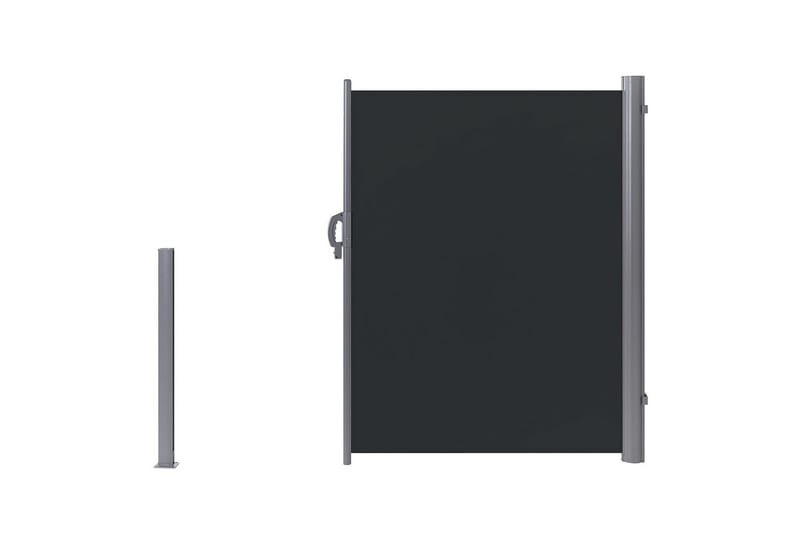 Sidomarkis Dorio Grafitgrå/Silver, 305x9x160 cm - Grafitgrå/Silver, 305x9x160 cm - Utemöbler & utemiljö - Solskydd - Markiser - Sidomarkis