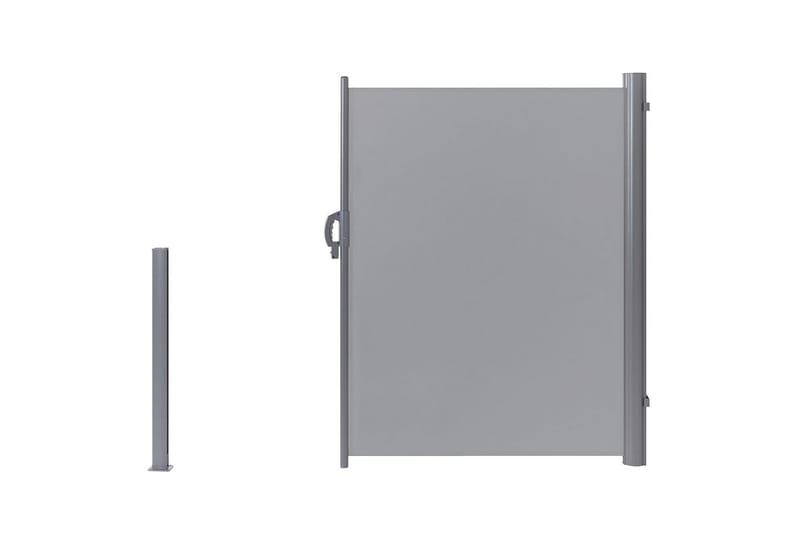 Sidomarkis Dorio Ljusgrå/Silver, 305x9x160 cm - Ljusgrå/Silver, 305x9x160 cm - Utemöbler & utemiljö - Solskydd - Markiser - Sidomarkis