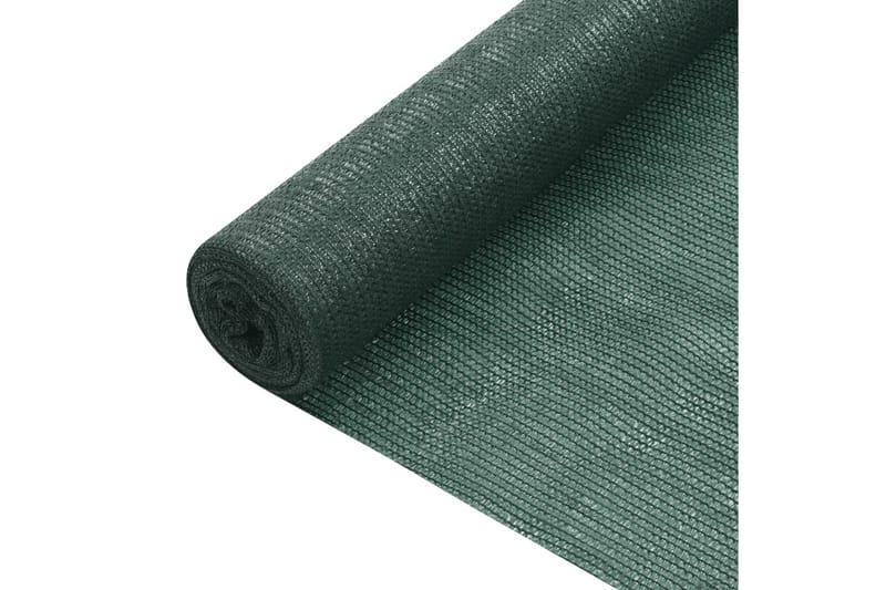 Insynsskyddsnät grön 1,2x10 m HDPE 75 g/m² - Grön - Insynsskydd & vindskydd