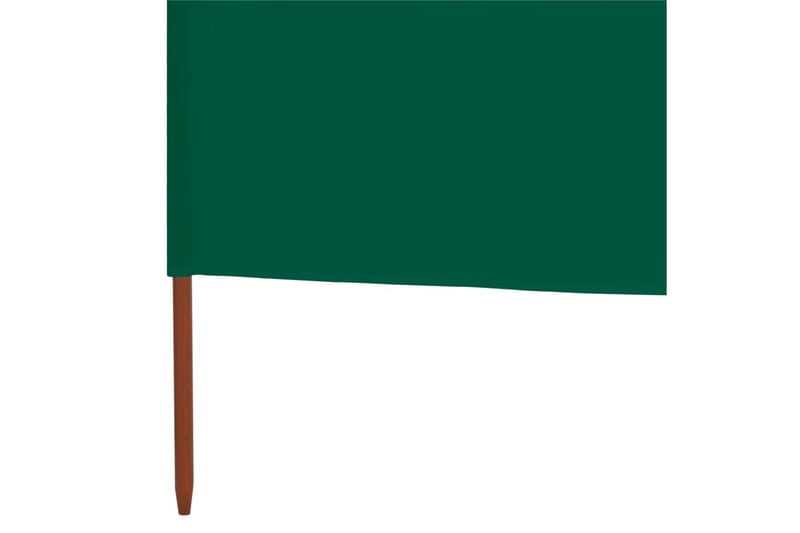 Vindskydd 6 paneler tyg 800x160 cm grön - Grön - Insynsskydd & vindskydd