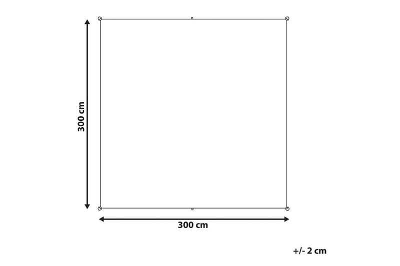 Skuggsegel Lukka Vit, Fyrkantig - Vit, Fyrkantig - Utemöbler & utemiljö - Solskydd - Solsegel