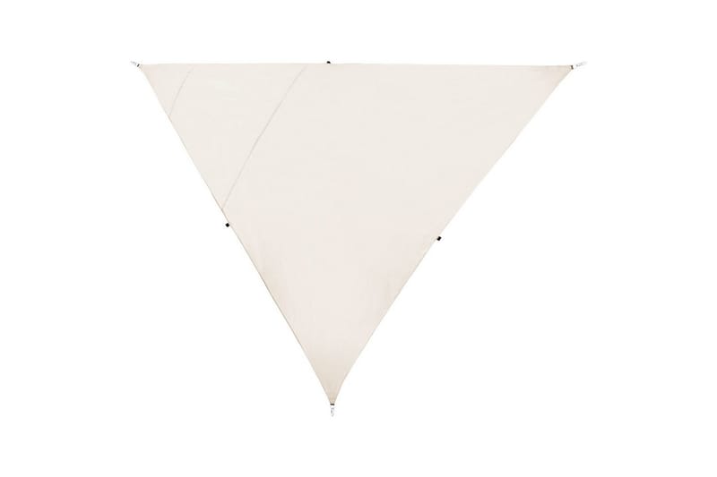 Skuggsegel Lukka Vit, Triangulär, Vit, Triangulär