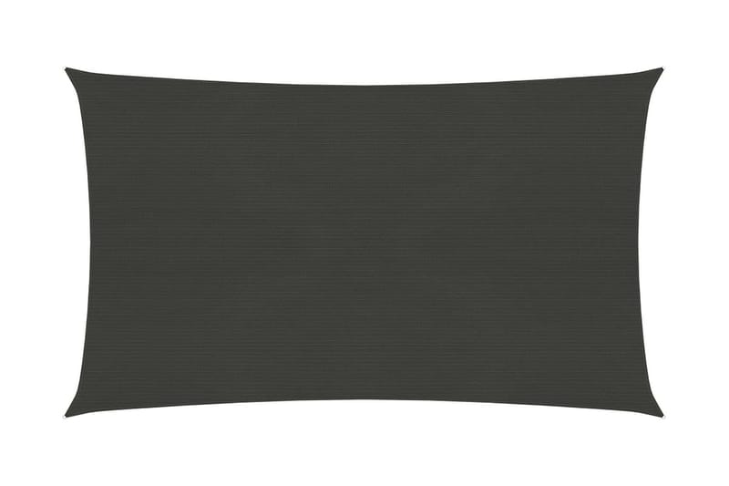 Solsegel 160 g/m² antracit 5x7 m HDPE - Solsegel