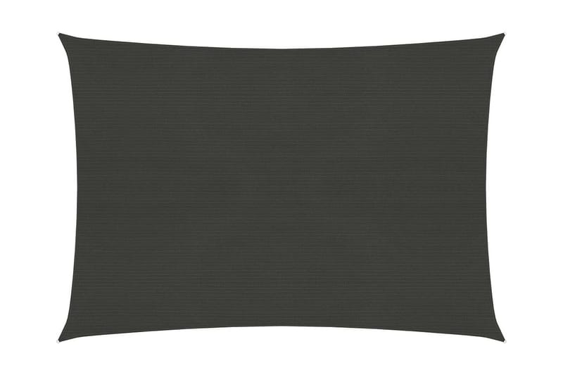 Solsegel 160 g/m² antracit 2,5x3,5 m HDPE - Solsegel