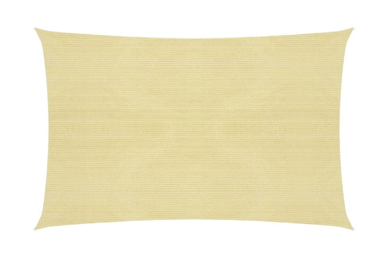 Solsegel 160 g/m² beige 2,5x3 m HDPE - Solsegel