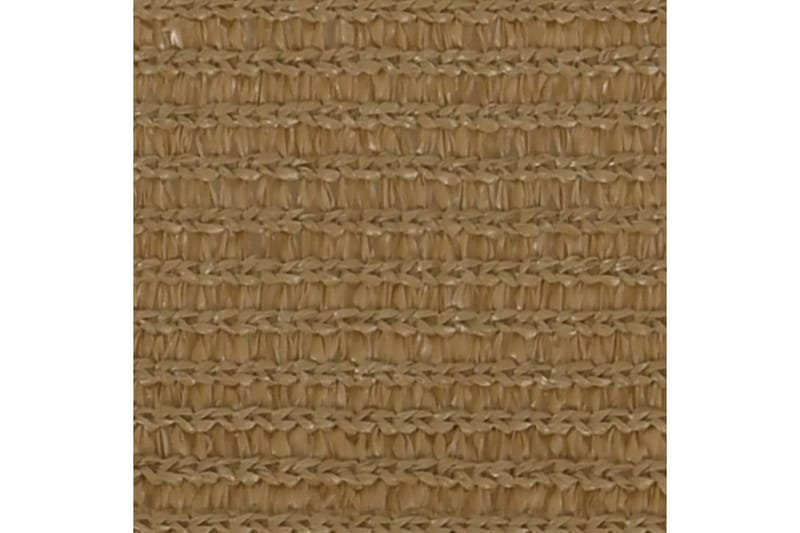 Solsegel 160 g/m² taupe 3x4x4 m HDPE - Taupe - Solsegel