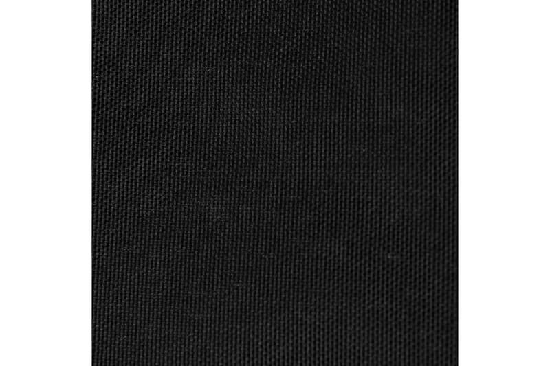 Solsegel oxfordtyg trekantigt 3x3x4,24 m svart - Svart - Solsegel