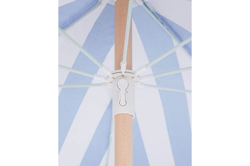 Teulon Parasoll 150 cm - Blå/Vit/Ljusbrun - Utemöbler & utemiljö - Solskydd - Parasoll