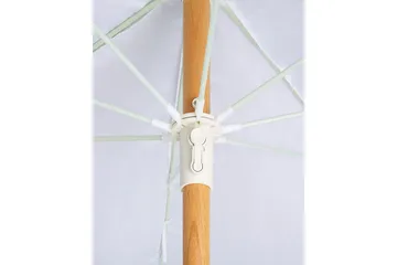 Teulon Parasoll 150 cm - Vit/Ljusbrun - Utemöbler & utemiljö - Solskydd - Parasoll