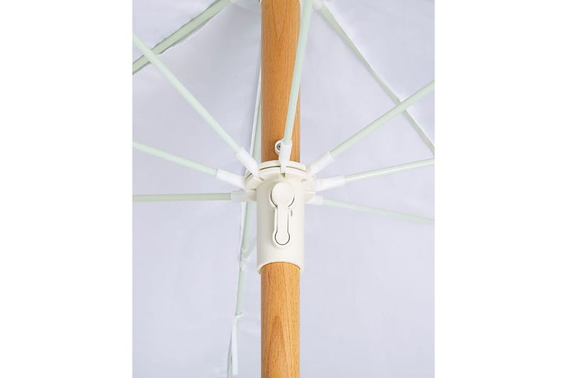 Teulon Parasoll 150 cm - Vit/Ljusbrun - Utemöbler & utemiljö - Solskydd - Parasoll