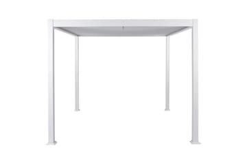 Trädgårdspergola Fornoli Vit - Vit - Utemöbler & utemiljö - Solskydd - Pergola