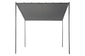 Trädgårdspergola Vimino - Grå, svart - Utemöbler & utemiljö - Solskydd - Pergola