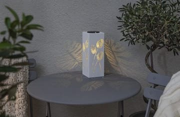 Albaleaf Solcellspinne 90 cm - vit - Utemöbler & utemiljö - Trädgårdsdekoration & utemiljö - Trädgårdsbelysning