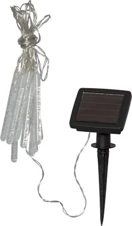 Bubbly Light-chain Solcellsslinga, transparent