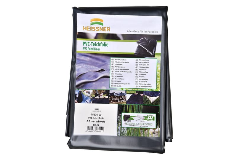 Dammduk Heissner PVC 1 mm, 4 x 6 m (24 kvm) - 1 mm, 4 x 6 m (24 kvm) - Utemöbler & utemiljö - Trädgårdsdekoration & utemiljö - Damm & fontän - Trädgårdsdamm