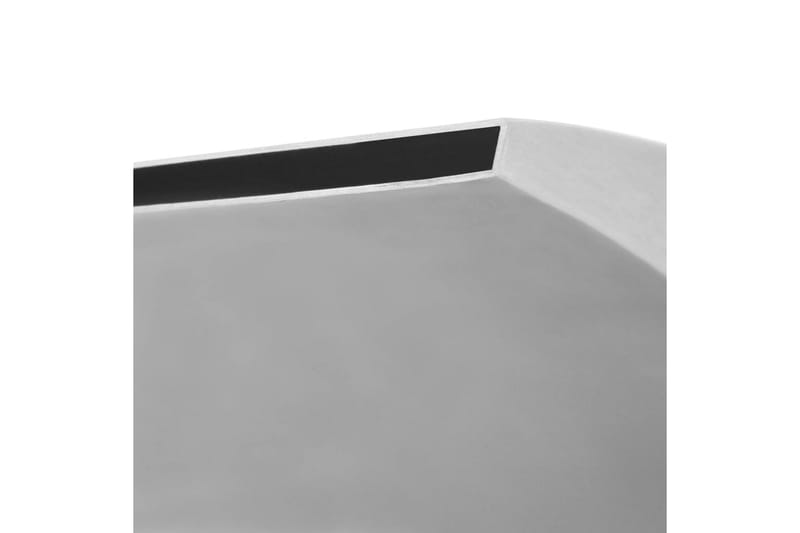 Poolfontän rostfritt stål 50x30x90 cm silver - Silver - Trädgårdsfontän