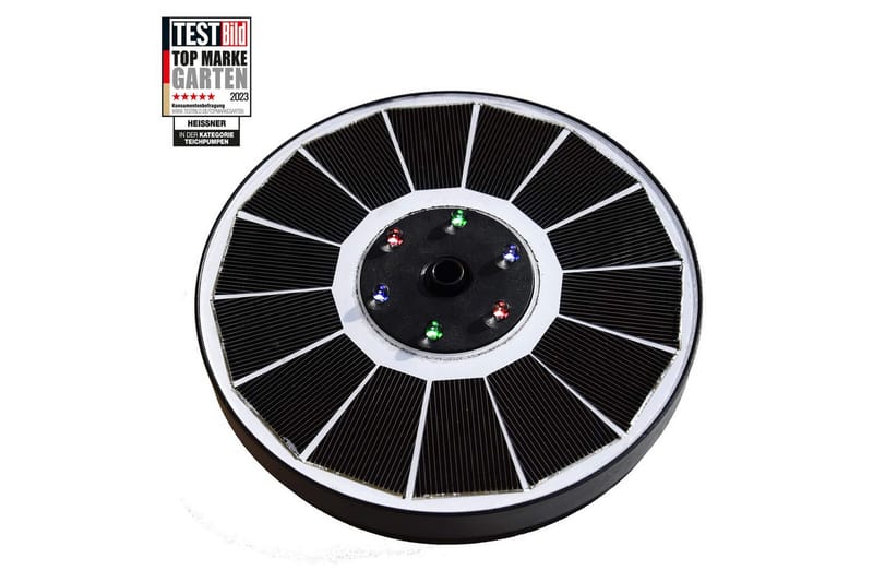 Solcellsfontän Heissner Flytande Med LED belysning - Med LED belysning - Utemöbler & utemiljö - Trädgårdsdekoration & utemiljö - Damm & fontän - Trädgårdsfontän