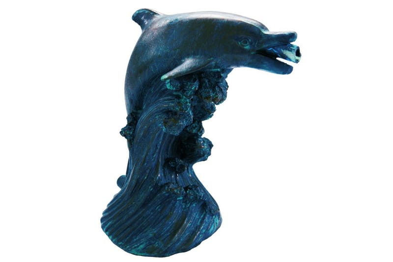 Ubbink Dammfontän delfin 18 cm 1386020 - Trädgårdsfontän