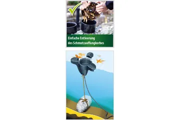 Dammskimmer Heissner Flytande 2500 l/h - Utemöbler & utemiljö - Trädgårdsdekoration & utemiljö - Damm & fontän