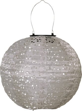 Festa Solcellsdekoration 25 cm - beige - Utemöbler & utemiljö - Trädgårdsdekoration & utemiljö - Trädgårdsbelysning