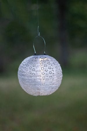 Festa Solcellsdekoration 25 cm - blå - Utemöbler & utemiljö - Trädgårdsdekoration & utemiljö - Trädgårdsbelysning