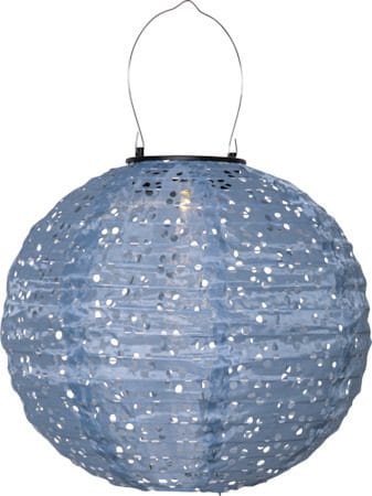 Festa Solcellsdekoration 25 cm - blå - Utemöbler & utemiljö - Trädgårdsdekoration & utemiljö - Trädgårdsbelysning