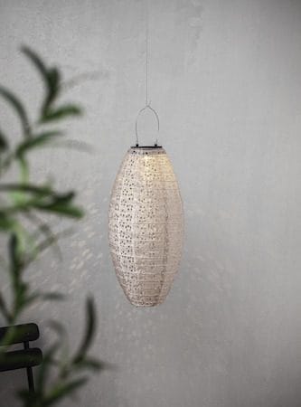 Festa Solcellsdekoration 40 cm - beige - Utemöbler & utemiljö - Trädgårdsdekoration & utemiljö - Trädgårdsbelysning