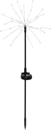 Firework Solar 2 pack Solcellsdekoration 60 cm - svart - Utemöbler & utemiljö - Trädgårdsdekoration & utemiljö - Trädgårdsbelysning