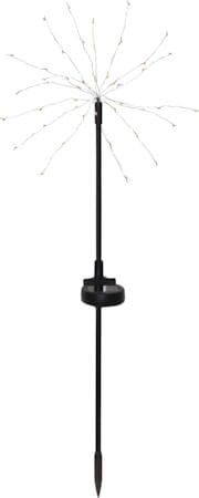 Firework Solar 2 pack Solcellsdekoration 60 cm - svart - Utemöbler & utemiljö - Trädgårdsdekoration & utemiljö - Trädgårdsbelysning