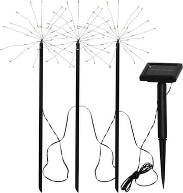 Firework Solar Solcellsdekoration 100 cm - svart - Utemöbler & utemiljö - Trädgårdsdekoration & utemiljö - Trädgårdsbelysning