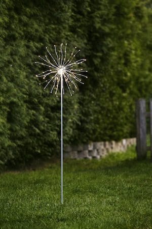 Firework Utomhusdekoration belysning 36 cm - silver - Utemöbler & utemiljö - Trädgårdsdekoration & utemiljö - Trädgårdsbelysning