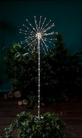 Firework Utomhusdekoration belysning 36 cm - transparent - Utemöbler & utemiljö - Trädgårdsdekoration & utemiljö - Trädgårdsbelysning