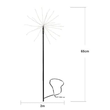 Firework Utomhusdekoration belysning - svart - Utemöbler & utemiljö - Trädgårdsdekoration & utemiljö - Trädgårdsbelysning