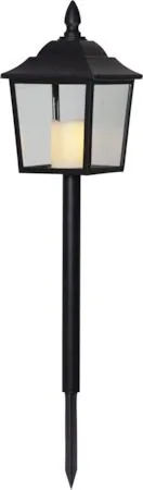 Flame LED Gravlykta 52 cm - svart - Utemöbler & utemiljö - Trädgårdsdekoration & utemiljö - Trädgårdsbelysning