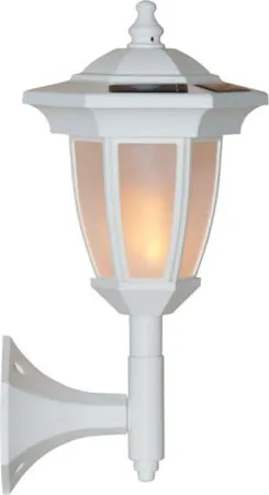 Flame Solcellslampa 63 cm - vit - Utemöbler & utemiljö - Trädgårdsdekoration & utemiljö - Trädgårdsbelysning