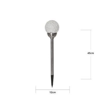 Glory Solcellspinne 45 cm - silver-klar - Utemöbler & utemiljö - Trädgårdsdekoration & utemiljö - Trädgårdsbelysning