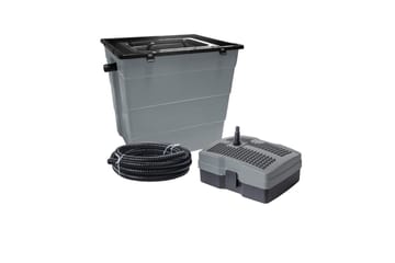 Gravitationsfilter Heissner Set 6000 L - Utemöbler & utemiljö - Trädgårdsdekoration & utemiljö - Damm & fontän