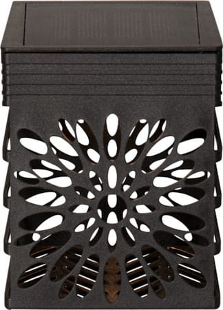Izola Wall 2 pack Solcellsvägglykta 7.5 cm - svart - Utemöbler & utemiljö - Trädgårdsdekoration & utemiljö - Trädgårdsbelysning