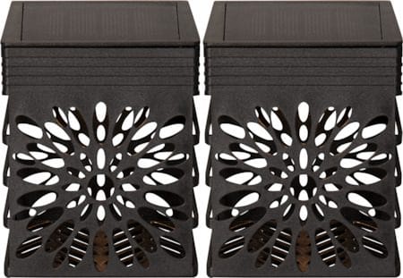 Izola Wall 2 pack Solcellsvägglykta 7.5 cm - svart - Utemöbler & utemiljö - Trädgårdsdekoration & utemiljö - Trädgårdsbelysning