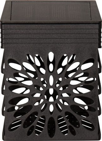 Izola Wall 2 pack Solcellsvägglykta 7.5 cm - svart - Utemöbler & utemiljö - Trädgårdsdekoration & utemiljö - Trädgårdsbelysning