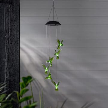 Kolibri Solcellsdekoration 70 cm - grön - Utemöbler & utemiljö - Trädgårdsdekoration & utemiljö - Trädgårdsbelysning