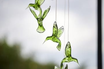 Kolibri Solcellsdekoration 70 cm - grön - Utemöbler & utemiljö - Trädgårdsdekoration & utemiljö - Trädgårdsbelysning