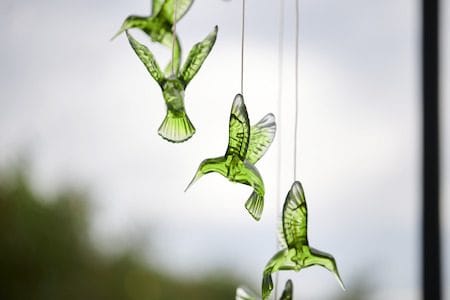 Kolibri Solcellsdekoration 70 cm - grön - Utemöbler & utemiljö - Trädgårdsdekoration & utemiljö - Trädgårdsbelysning
