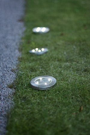 Lawnlight 3 pack Solcellsspotlight 11.5 cm - silver - Utemöbler & utemiljö - Trädgårdsdekoration & utemiljö - Trädgårdsbelysning