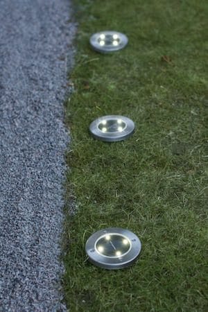 Lawnlight 3 pack Solcellsspotlight 11.5 cm - silver - Utemöbler & utemiljö - Trädgårdsdekoration & utemiljö - Trädgårdsbelysning