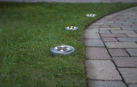 Lawnlight 3 pack Solcellsspotlight 11.5 cm - silver - Utemöbler & utemiljö - Trädgårdsdekoration & utemiljö - Trädgårdsbelysning