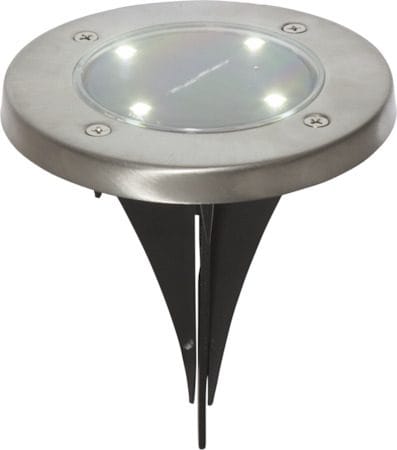 Lawnlight 3 pack Solcellsspotlight 11.5 cm - silver - Utemöbler & utemiljö - Trädgårdsdekoration & utemiljö - Trädgårdsbelysning