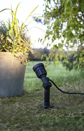 LED Spotlight Utomhusbelysning 5.5 cm - Svart - Utemöbler & utemiljö - Trädgårdsdekoration & utemiljö - Trädgårdsbelysning