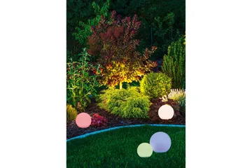 Melo solar boll + spjut 28cm RGBW - Utemöbler & utemiljö - Trädgårdsdekoration & utemiljö - Trädgårdsbelysning