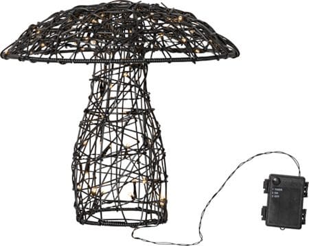Otto Utomhusdekoration belysning 37 cm - svart - Utemöbler & utemiljö - Trädgårdsdekoration & utemiljö - Trädgårdsfigurer & trädgårdsprydnad